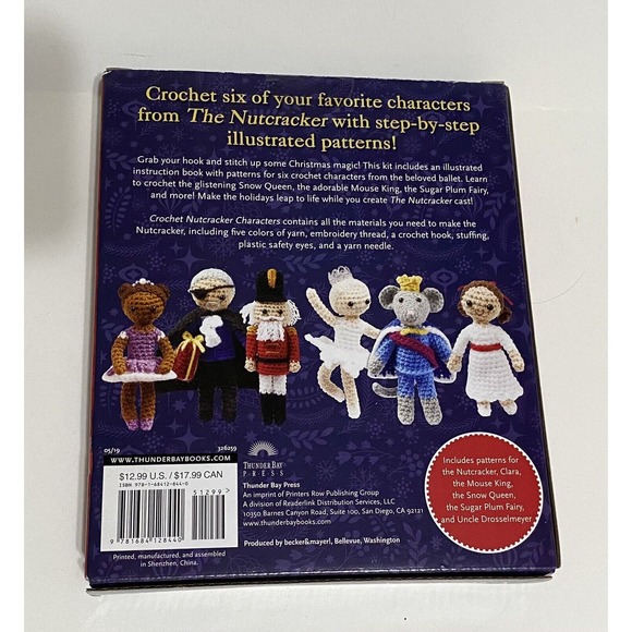 Crochet 6 Nutcracker Characters - Picture 3 of 3